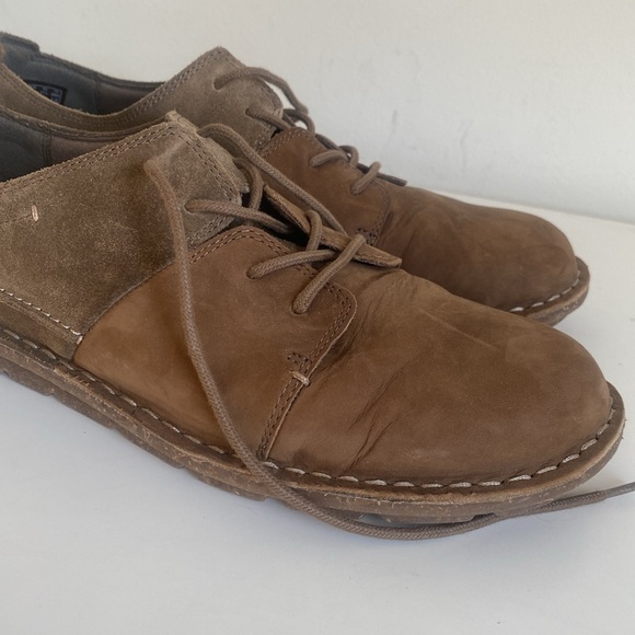 Clarks Leather Lace Up Shoes Size 10M Brown Comfort Walking Tamitha Daisy Oxford - Picture 11 of 15